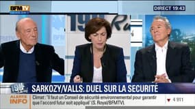 Jacques Séguéla face à Serge Raffy: Nicolas Sarkozy et Manuel Valls s'affrontent sur les questions de sécurité