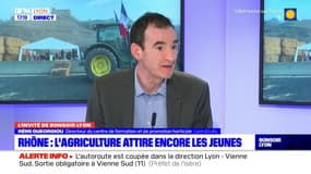 "On a des gens extrêmement motivés", assure le directeur du centre de formation horticole de Lyon-Ecully