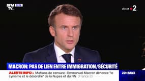 Emmanuel Macron sur l’immigration: "Nous avons eu ces dernières années trop d’arrivées"