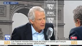 Voter pour François Fillon? "Certainement pas", pour Dominique de Villepin
