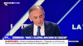 "La colonisation en Algérie était une bénédiction, je le maintiens", déclare Éric Zemmour