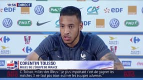 Équipe de France : Tolisso  pas surpris par sa non-titularisation face au Pérou : "C'était logique que Blaise Matuidi joue..."