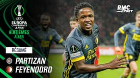 Résumé : Partizan 2-5 Feyenoord - Conference League (8e de finale aller)