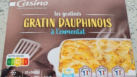 Ces gratins dauphinois à l'emmental surgelés de la marque Casino font l'objet d'un rappel partout en France à cause de la présence de l'allergène œufs qui n'est pas écrit dans la liste d'ingrédients. Ces gratins dauphinois à l'emmental surgelés de la marque Casino font l'objet d'un rappel partout en France à cause de la présence de l'allergène œufs qui n'est pas écrit dans la liste d'ingrédients.