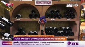 Le champagne n'a plus la cote: -9,2% de livraisons par rapport à 2023 