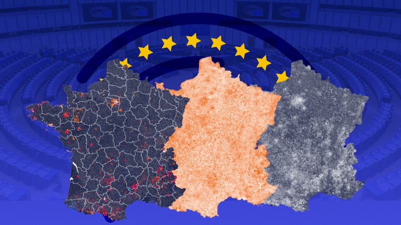 Résultats élections européennes: 4 cartes pour comprendre le scrutin