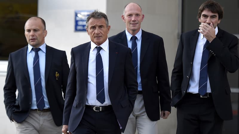 Guy Novès et son staff