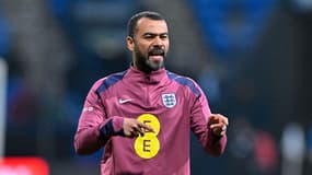Ashley Cole en tant qu'adjoint des U21 anglais, 26 mars 2024.