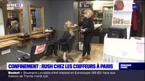 Paris: les coiffeurs affichent complet avant le possible troisième confinement