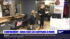 Paris: les coiffeurs affichent complet avant le possible troisième confinement