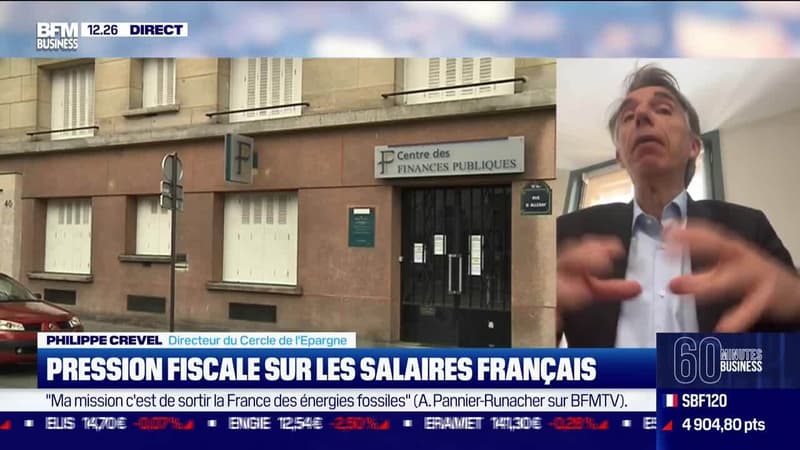 Philippe Crevel (Cercle de l'Epargne): Pression fiscale sur les salaires français - 24/05