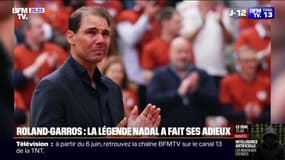 Roland-Garros: la légende Rafael Nadal a fait ses adieux 