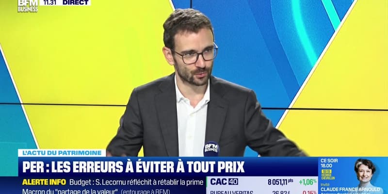 L'actu du patrimoine : PER, les erreurs à éviter à tout prix - 02/10