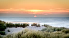 La plage du Touquet, dans le Pas-de-Calais