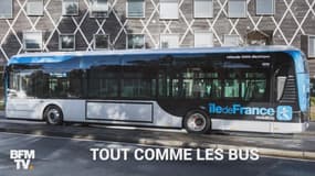 Le métro, les bus, les tram... vont passer du vert au bleu