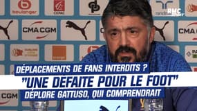 L1 : Interdire les déplacements ? "Une défaite pour le football", mais Gattuso comprendrait