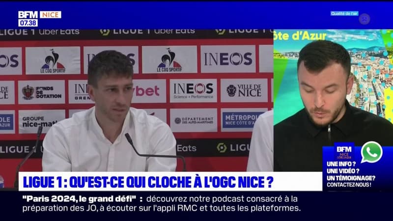 Ligue 1: qu'est-ce qui cloche à l'OGC Nice?
