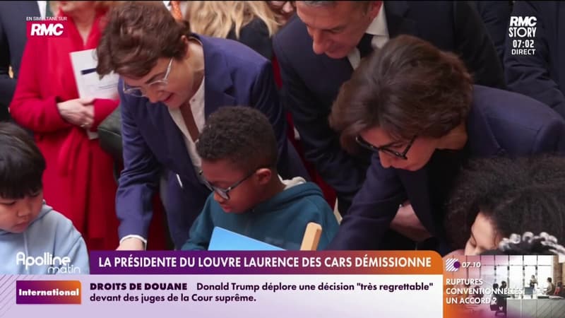 La présidente du Louvre démissionne, Emmanuel Macron salue cette décision