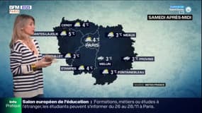 Météo Paris-Ile de France: la tombée de quelques flocons de neige prévue ce samedi, 4°C à Paris dans l’après-midi