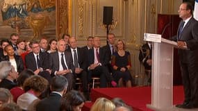 Au cours de sa conférence de presse, François Hollande a indiqué ses "missions" principales, à savoir "réduire le chômage" et "redresser la croissance".