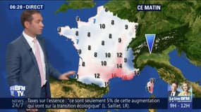 La grisaille va prendre la route de l'Est ce mardi