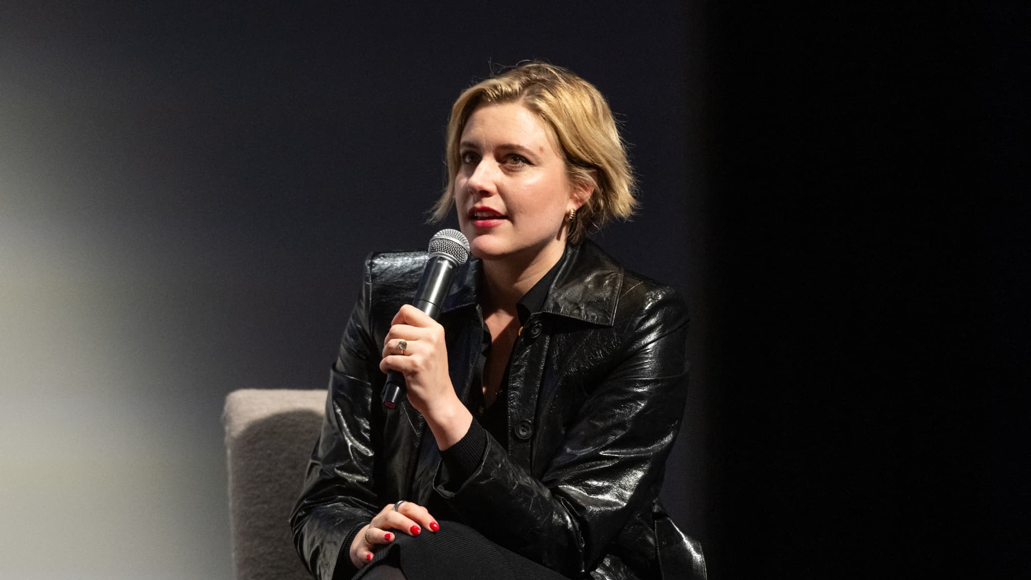 La réalisatrice Greta Gerwig, le 10 décembre 2023 à New York
