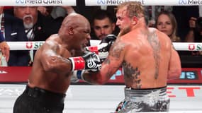 Mike Tyson face à Jake Paul
