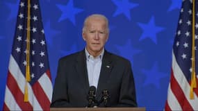 Joe Biden s'exprime face à la presse le 5 novembre 2020
