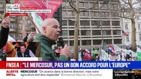 Mobilisation agricole à Bruxelles: "S'il le faut, nous reviendrons parce qu'il n'est pas question d'abdiquer", assure Arnaud Rousseau (FNSEA)