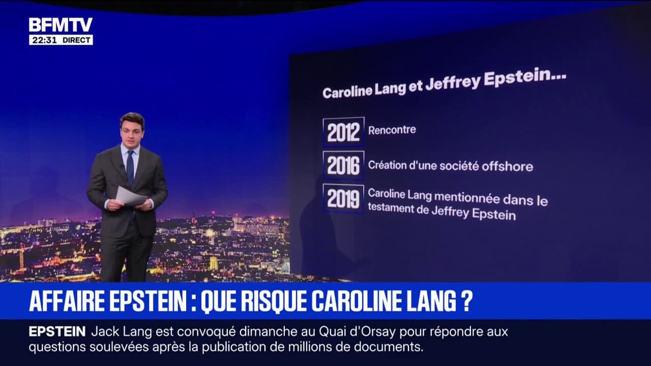 Affaire Epstein: quels sont les liens entre Caroline Lang et le criminel sexuel américain? Kép