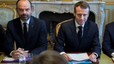 Edouard Philippe et Emmanuel Macron, le 27 novembre 2018.