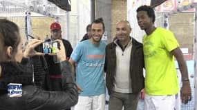 Pendant la Coupe Davis, Monfils fait du... padle