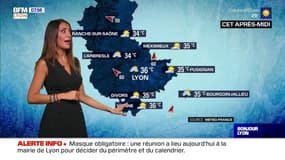 Météo: le thermomètre encore en surchauffe ce mercredi à Lyon avec 36°C cet après-midi