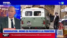 Frontière franco-italienne: une forte baisse des étrangers en situation irrégulière interceptés en 2024