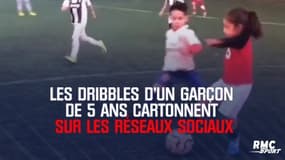 Les dribbles d'un garçon de 5 ans cartonnent sur les réseaux sociaux