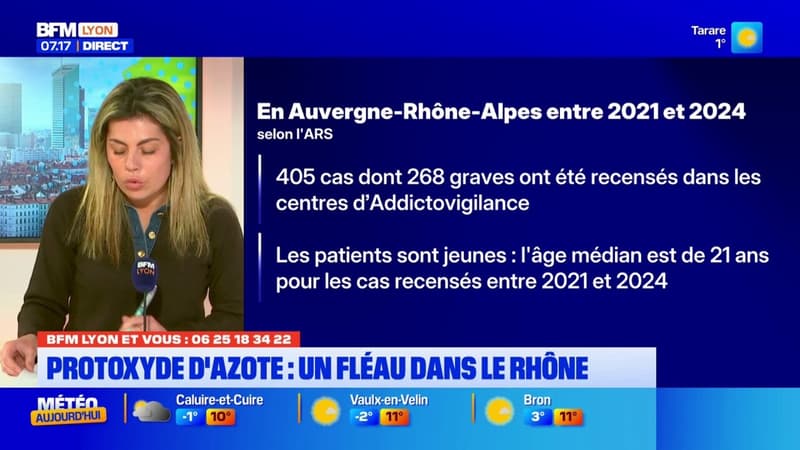 BFM Lyon et vous: le fléau du protoxyde d'azote dans le Rhône