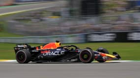 Max Verstappen lors des essais libres du GP du Brésil, le 2 novembre 2023.