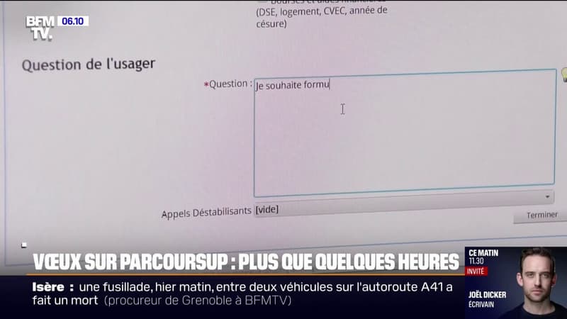 Dernier jour pour inscrire ses vSux sur Parcoursup