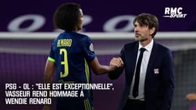 PSG - OL : "Elle est exceptionnelle", Vasseur rend hommage à Wendie Renard