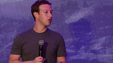 Mark Zuckerberg le 13 octobre 2014 à Jakarta, en Indonésie.