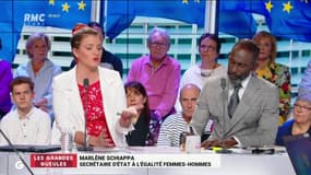 Sur RMC, Marlène Schiappa dénonce des menaces de "gilets jaunes" devant chez elle