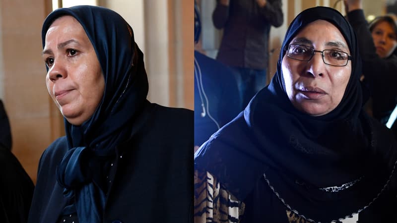 Latifa Ibn Ziaten et Zoulikha Aziri.