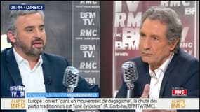 Sur RMC, Alexis Corbière attaque les "Grandes Gueules" et son "Poujadisme de comptoir"