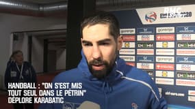 Handball : "On s'est mis tout seul dans le pétrin" déplore Karabatic