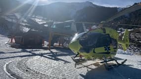 Un enfant de 10 ans souffrant d'un traumatisme crânien, des suites d'une chute, a été transporté à l'hôpital de Nice.