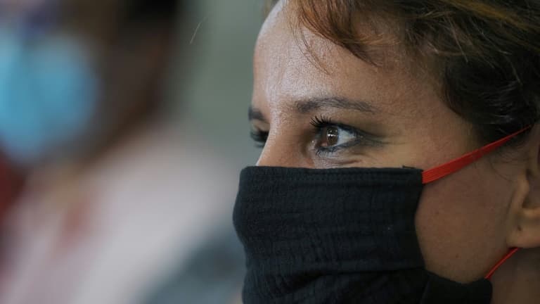 L'ancienne ministre de l'Education nationale française Najat Vallaud-Belkacem le 29 août 2020 à Blois