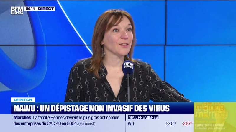 Le Pitch : Nawu, un dépistage non invasif des virus - 18/03