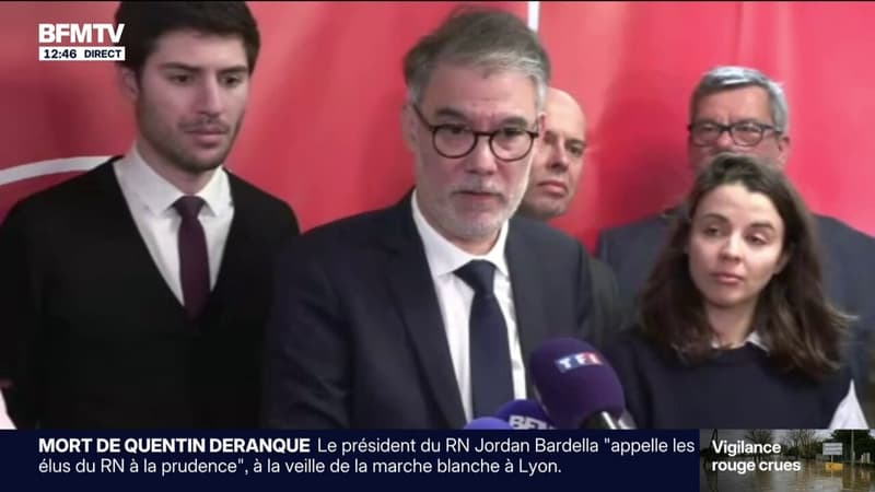 "Il n'y aucun endroit en France où il y a des accords avec LFI", déclare Olivier Faure