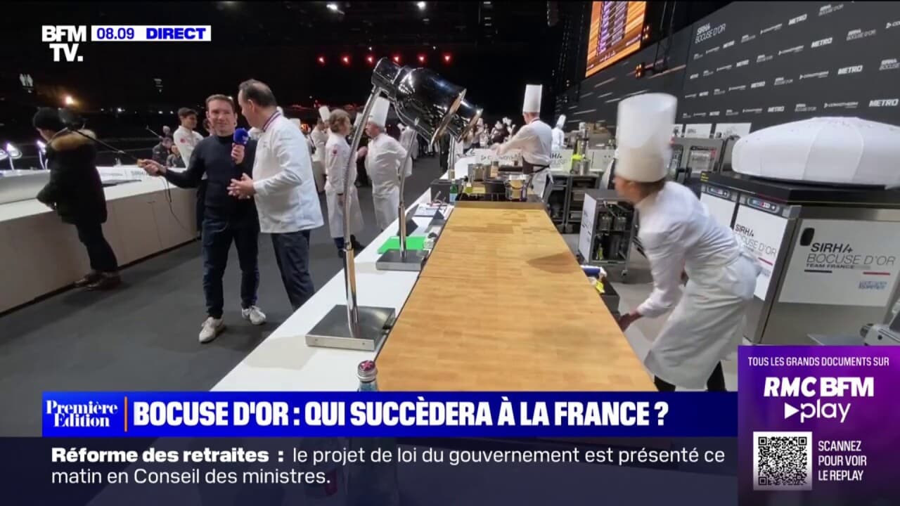 Naïs Pirollet, candidate française en lice pour le Bocuse d'Or à Lyon