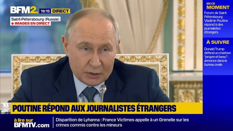 "Nous devons l'améliorer": Vladimir Poutine souhaite "renforcer" sa défense antiaérienne